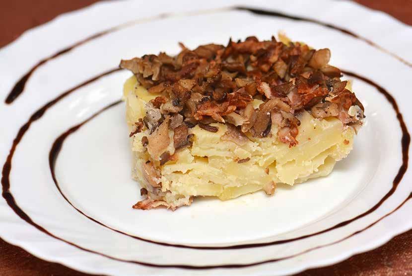 Mushroom Potato Bake